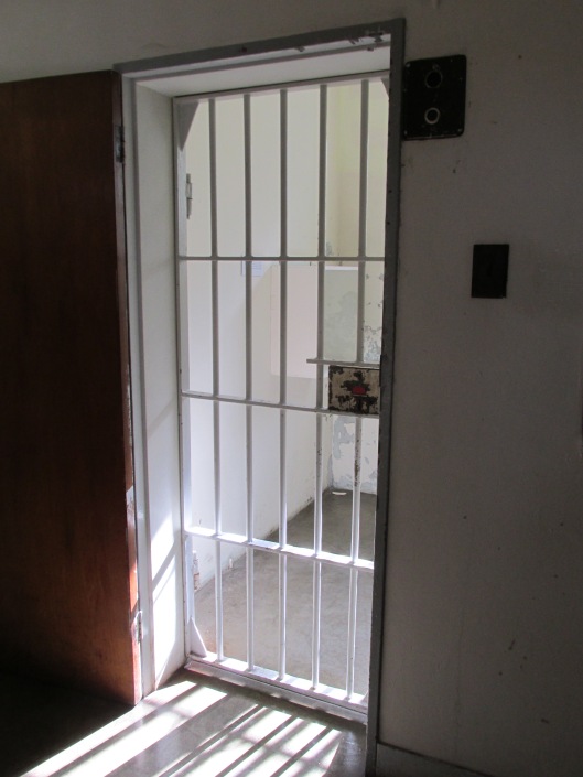 Cell door, Robben Island, Cape Town, South Africa